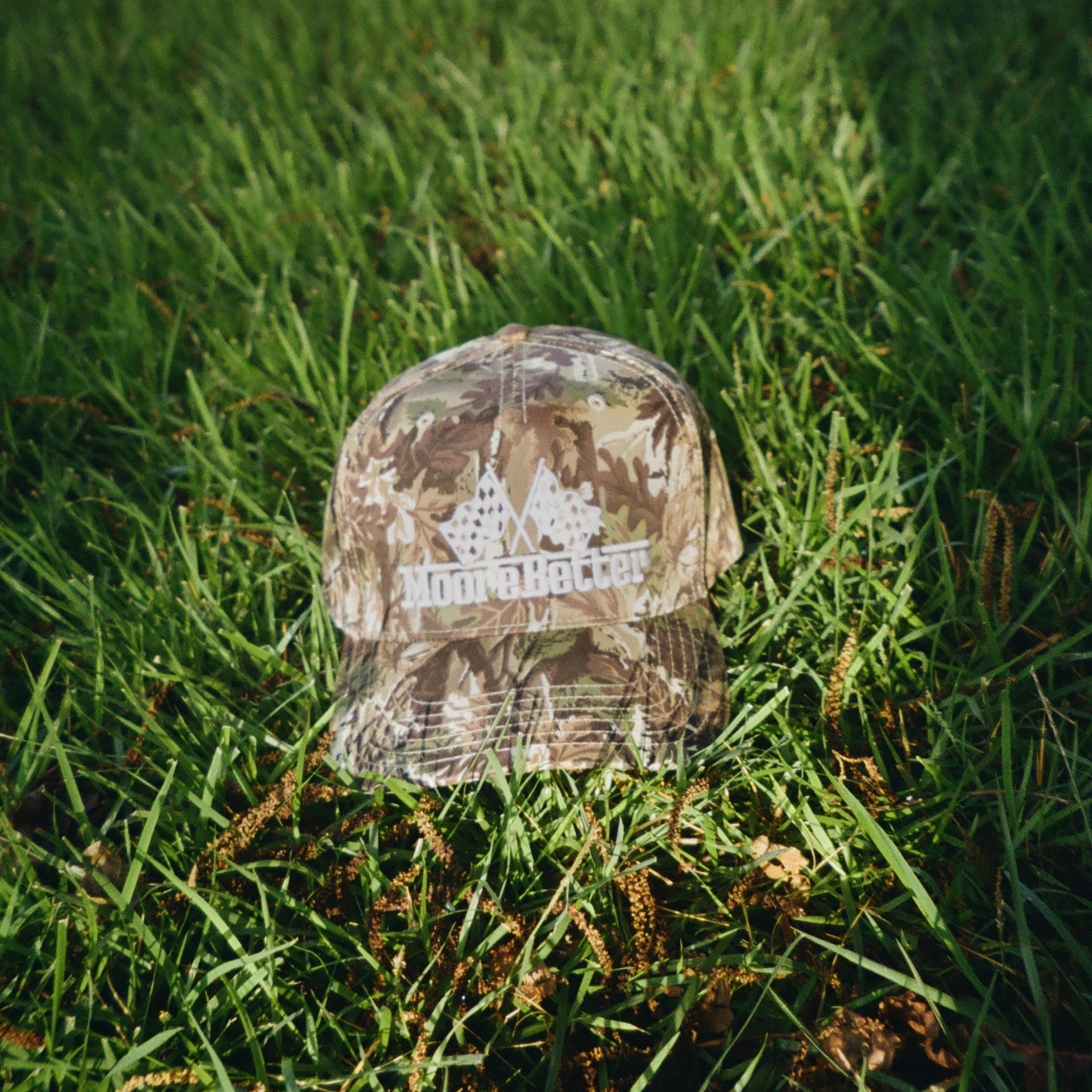 MooreBetter - 'Racing Series' Structured Camo Trucker Hat